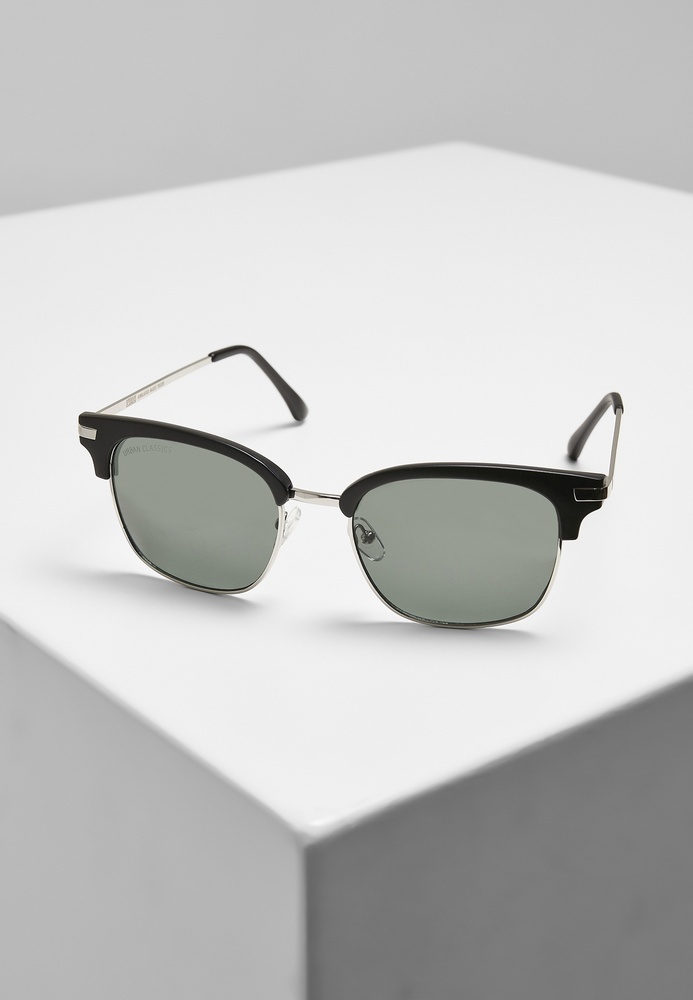 UrbanClassicsSonnenbrilleSunglassesCreteWithChainBlackGreen