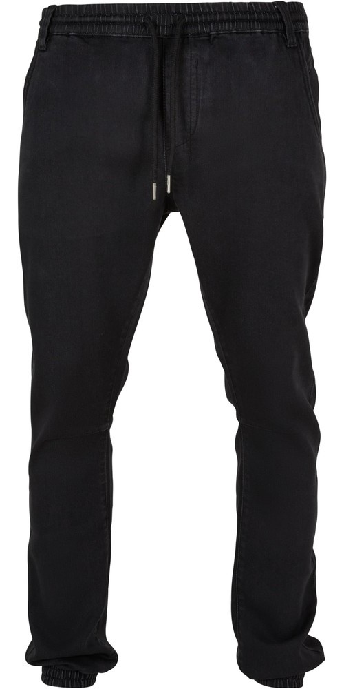 UrbanClassicsHoseKnittedDenimJoggpantsRealblackWashed-3XL