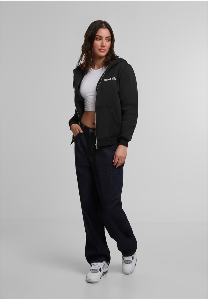 MisterTeeDamenRiseSlayLadiesFluffyZipHoodyMST234