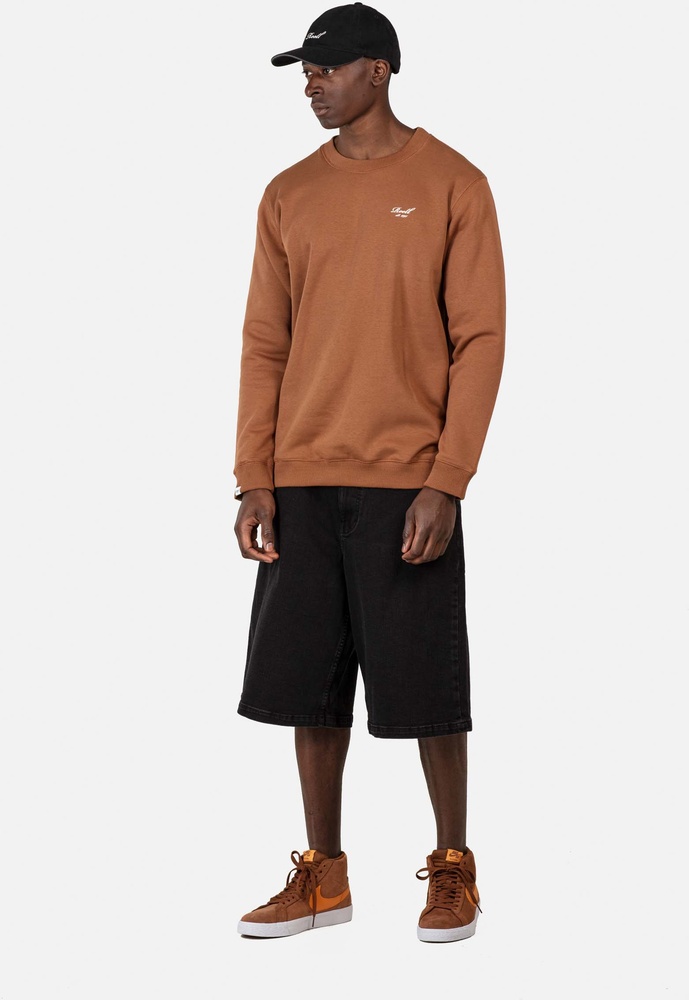 ReellPulloverSweatshirtRegularLogoCrewneck1304-022-15-018HazeBrown-S