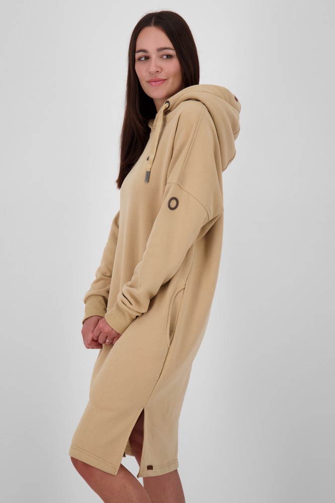 AlifeKickinDamenSweatkleidHelenaAKASweatdressSepia-2XL