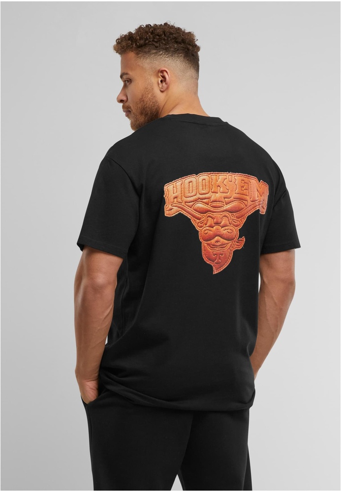 MTUpscaleT-ShirtTexasLonghornsLeatherOversizeTeeMT3734