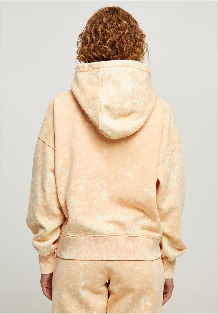 UrbanClassicsDamenLadiesOversizedTowelWashedHoodyPaleorange-3XL