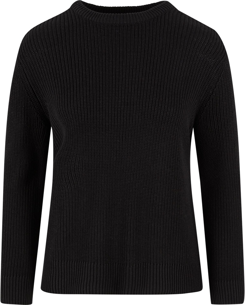 UrbanClassicsDamenLadiesRibKnitSweaterTB7116Black-3XL