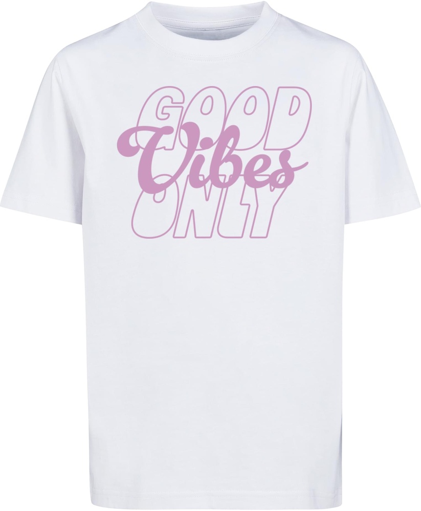 MisterTeeKinderT-ShirtGoodVibesOnlyWordingTeeMTK289