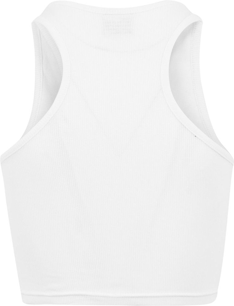UrbanClassicsDamenLadiesCroppedRibTopWhite-3XL
