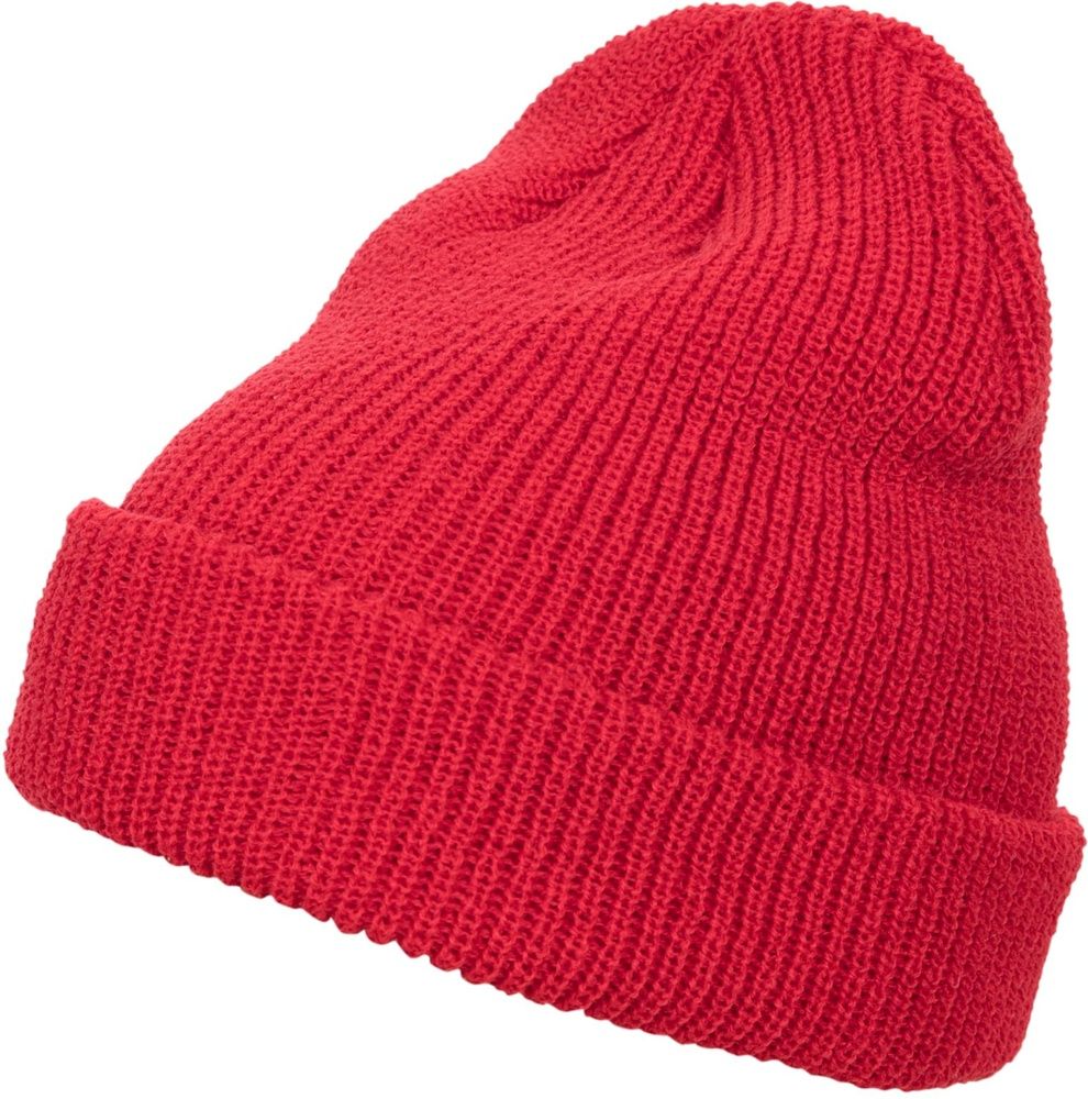 FlexfitLongKnitBeanie1545KRed