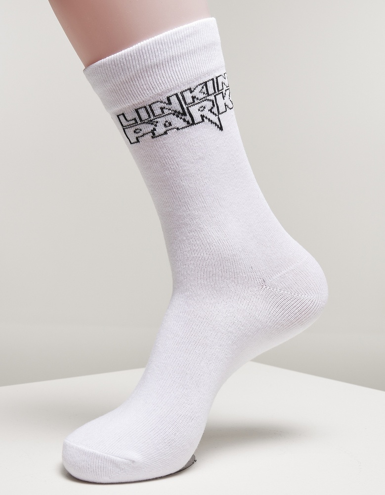MerchcodeSockenLinkinParkSocks2-PackBlackWhite