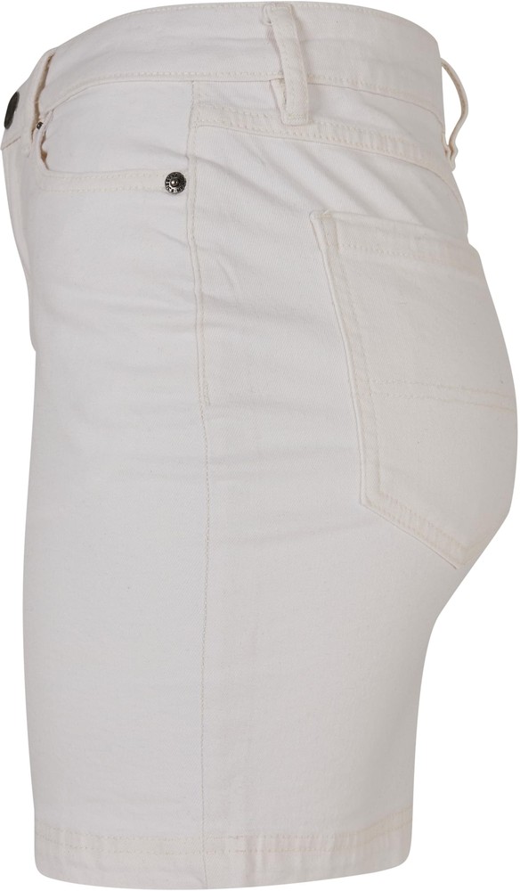 UrbanClassicsDamenLadiesOrganicStretchDenimMiniSkirtOffwhiteRaw-26