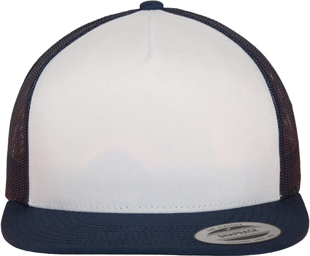 FlexfitCapClassicTruckerNvyWhiteNvy