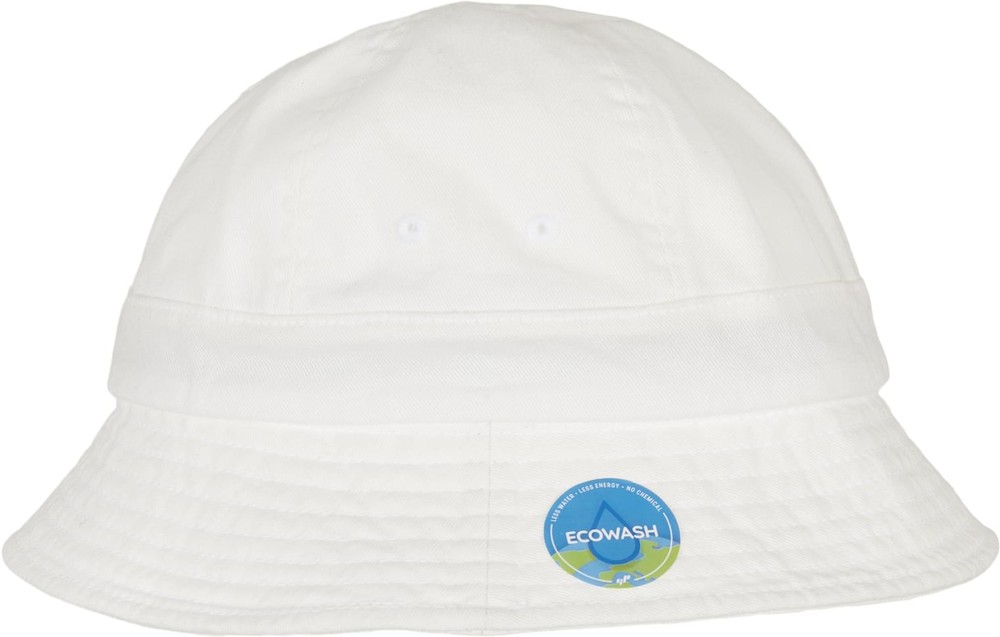 FlexfitMtzeEcoWashingNotopTennisHatWhiteWhite