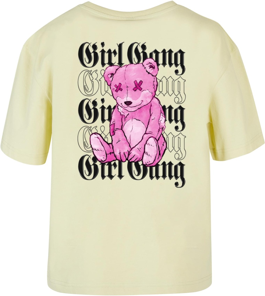 MissTeeDamenT-ShirtGirlGangTeeMST025Softyellow-3XL