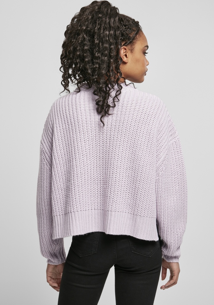 UrbanClassicsDamenSweatshirtLadiesWideOversizeSweaterSoftlilac-3XL