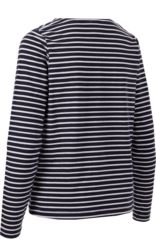 TrespassDamenLongsleeveKaren-FemaleCasualTopNavyStripe-L