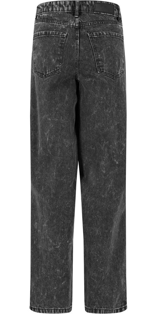 UrbanClassicsDamenLadiesDistressed90sWideLegDenimPantsTB6155