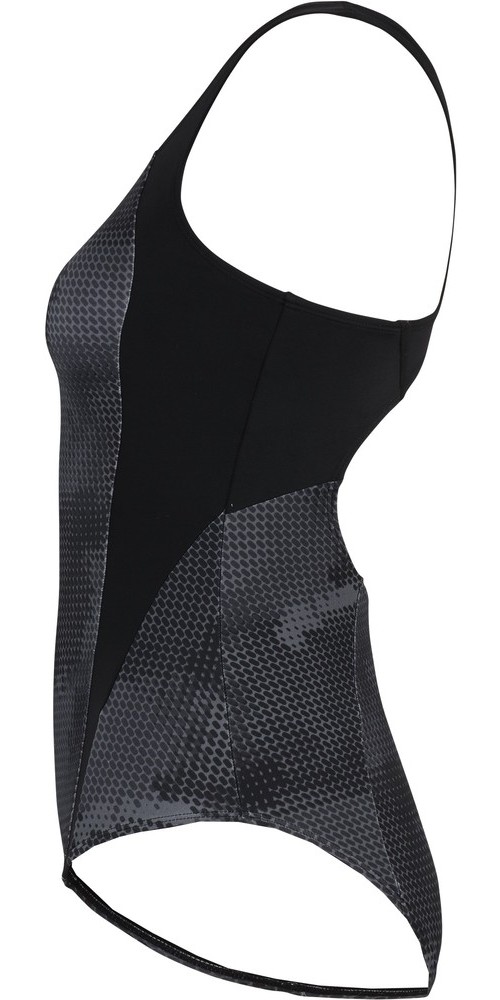 FilaDamenBadeanzugSanyaAopSwimsuitBlackPillsCamoAOP