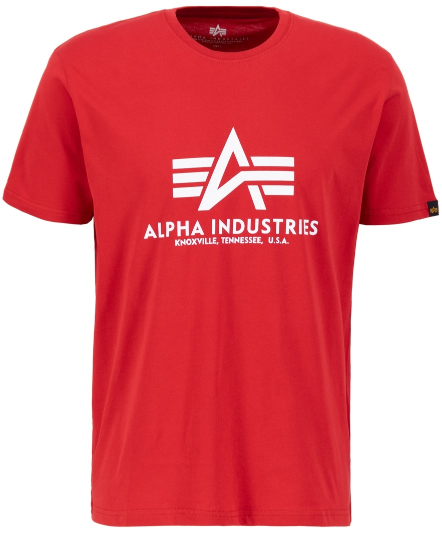 AlphaIndustriesBasicT-ShirtSpeedRed-XXL