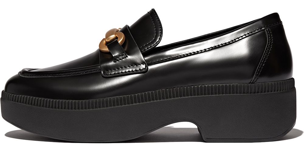 FitFlopDamenLoaferF-LumaChunky-SnaffleBox-LeatherDWedgeLoafersHY3