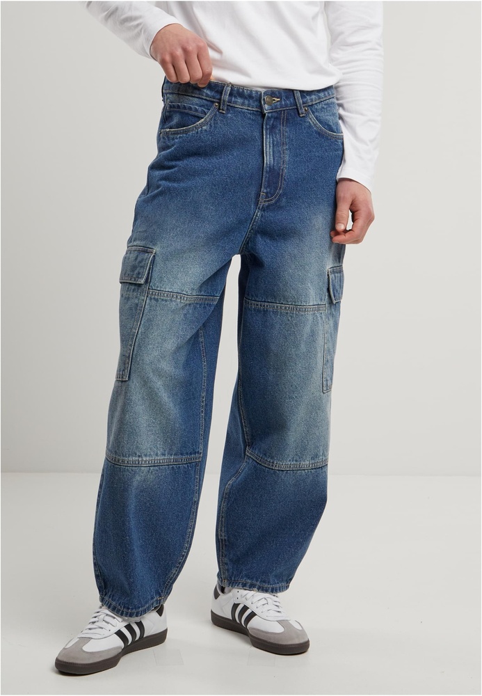 UrbanClassicsTaperedHeavyOunceBaggyCargoJeansTB6747DirtyWashed-28