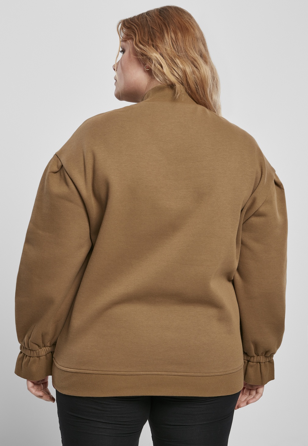 UrbanClassicsDamenPulloverLadiesTurtleneckCrewMidground-3XL