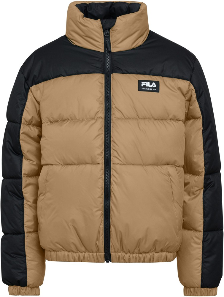 FilaTeensUnisexWinterjackeThalwendenBlockedPuffJacketIcedCoffee-134140