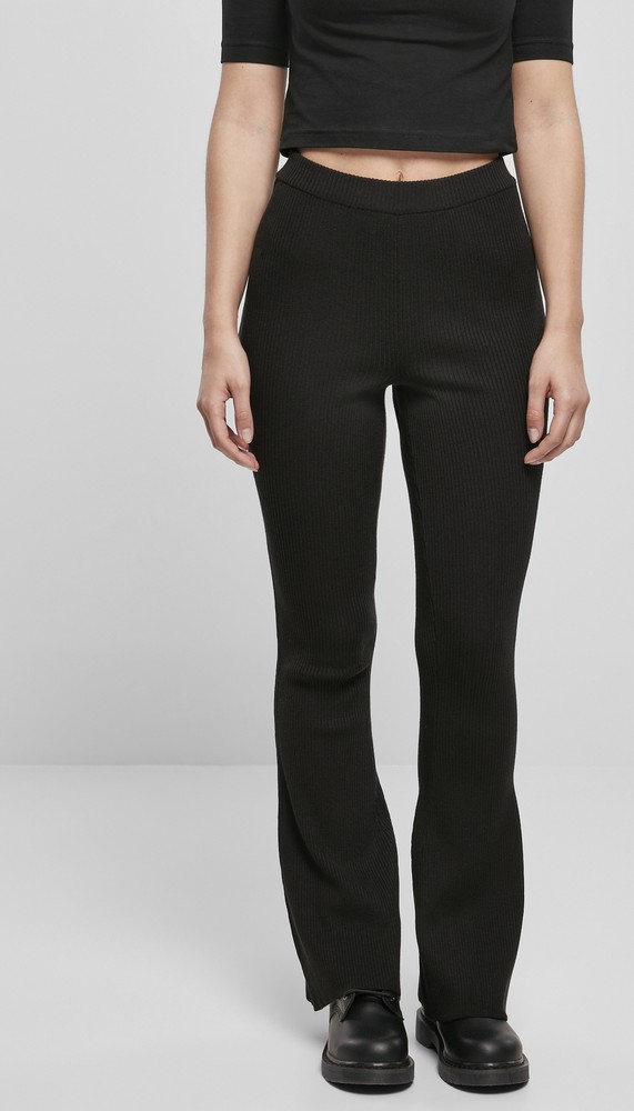 UrbanClassicsDamenLadiesRibKnitBootcutLeggingsBlack-3XL