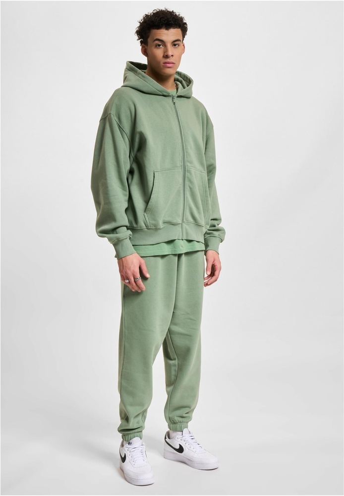 DEFZipHoodyDFZH042GreenWashed-L