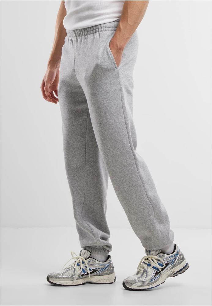 UrbanClassicsBasicEssentialSweatpantsTB7282Heathergrey-3XL