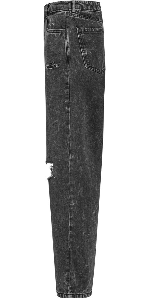 UrbanClassicsDamenLadiesDistressed90sWideLegDenimPantsTB6155