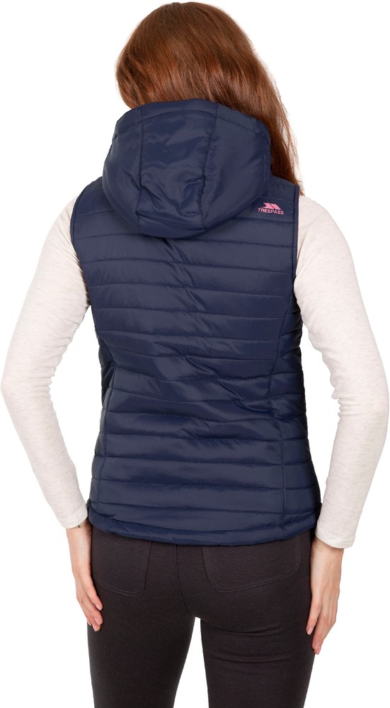 TrespassDamenWesteAretha-FemaleCasualGiletNavyDustyRose-XS