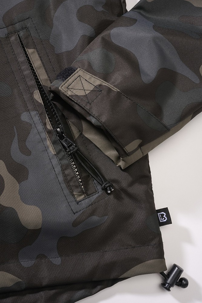 BranditWomenJackeLadiesWindbreakerfrontzipDarkcamo-XS