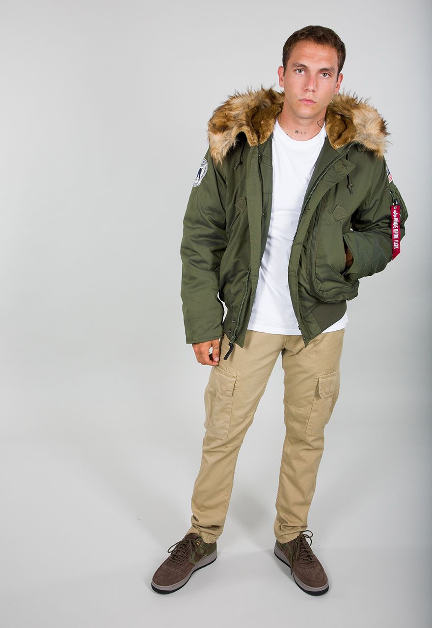 AlphaIndustriesPolarJacketSVJackeDarkGreen