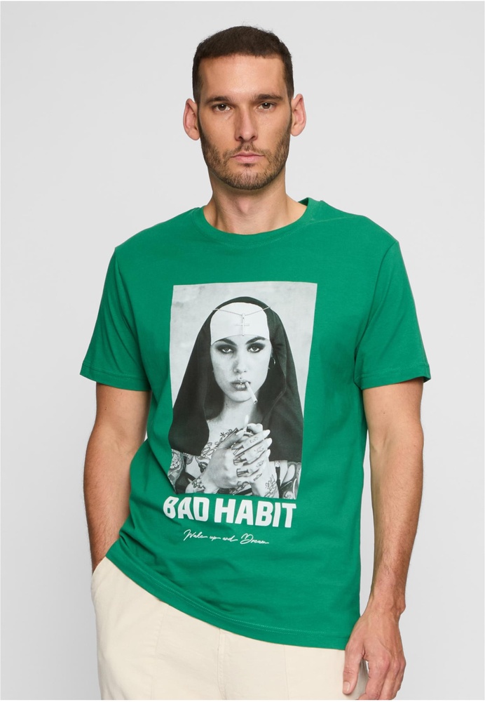 MisterTeeBadHabitTeeMT1282ForestGreen-L
