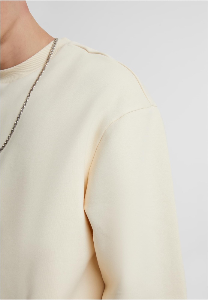 UrbanClassicsFluffyCrewneckTB6751Whitesand-3XL