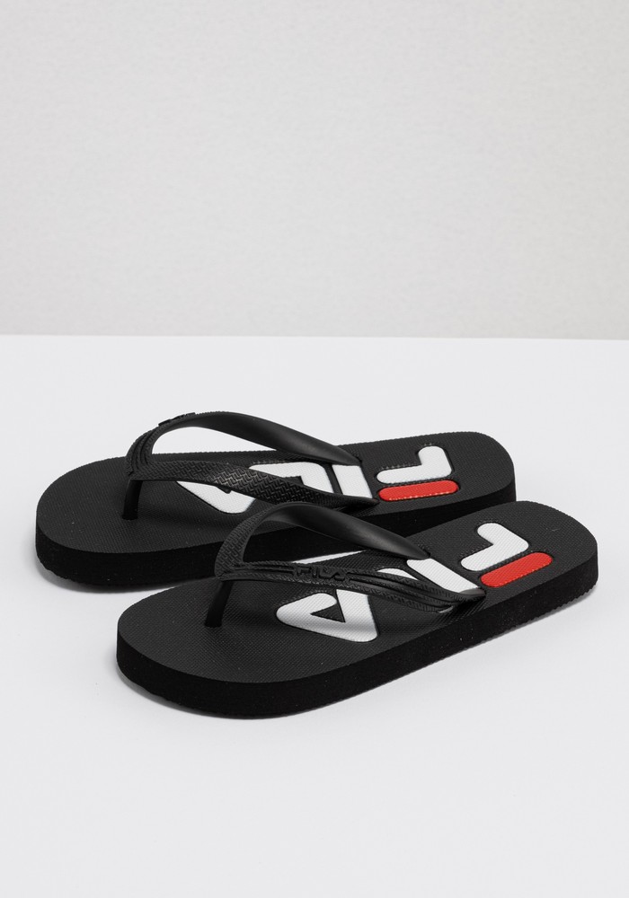 FilaSandalenSlipperTroySlipperKidsBlack-28