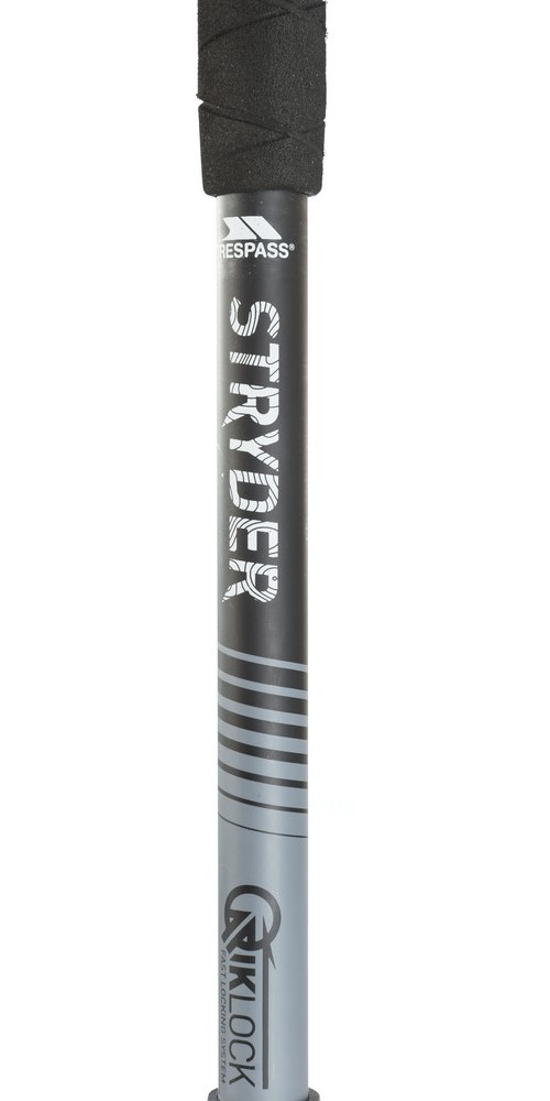 TrespassWanderzubehrStryder-2PcWalkingPoleSetBlack
