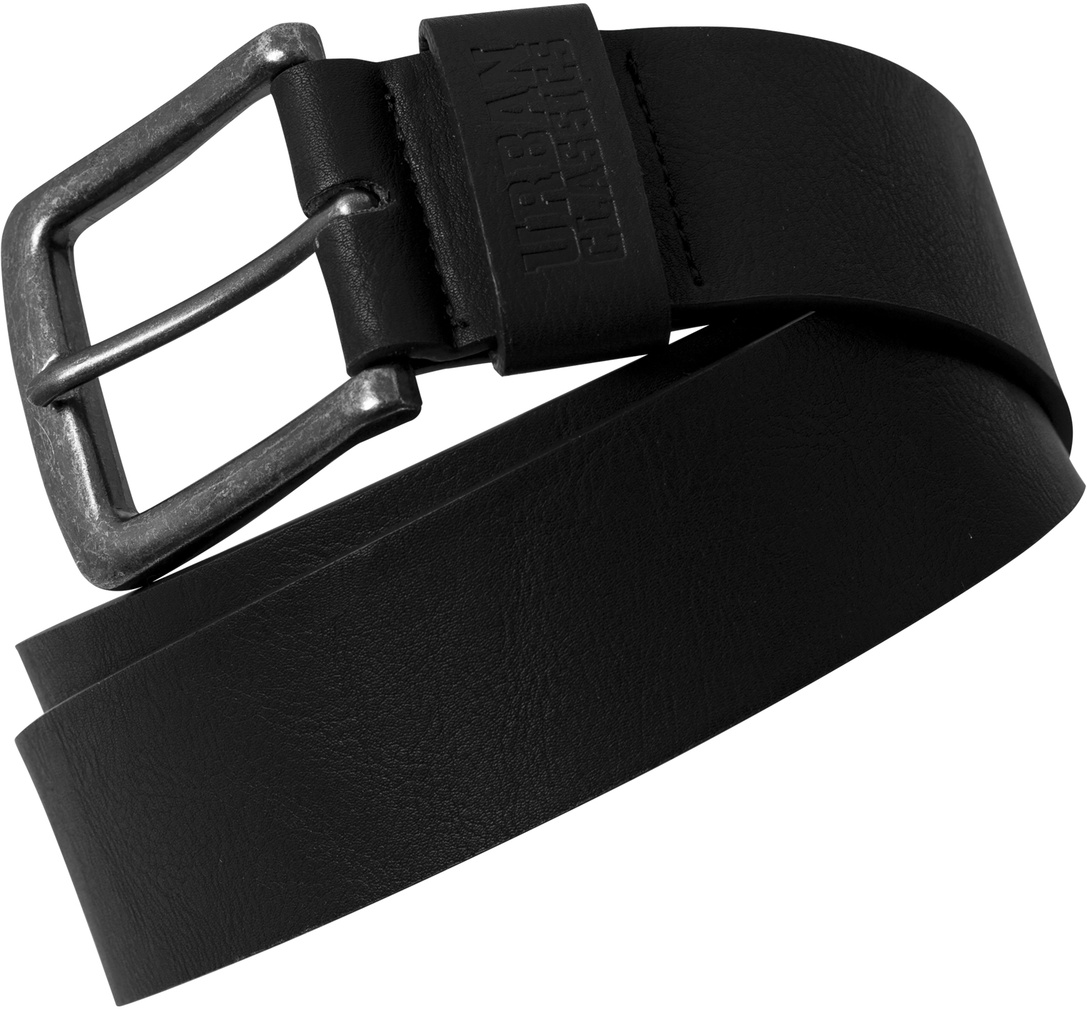 UrbanClassicsGrtelLeatherImitationBeltBlack-L