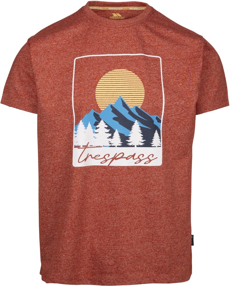 TrespassT-ShirtIdukkiBurntOrange-XXS