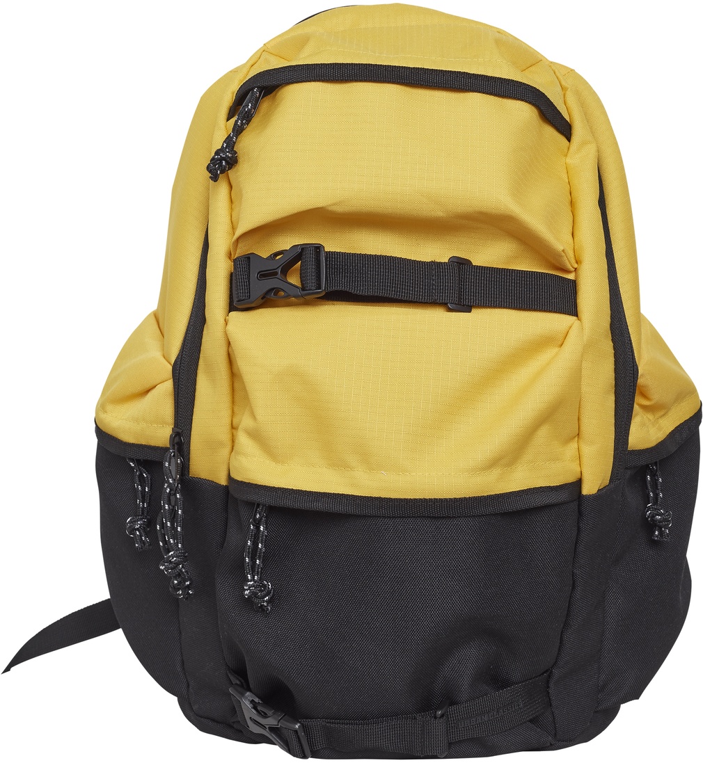 UrbanClassicsTascheBackpackColourblockingChromeYellowBlack