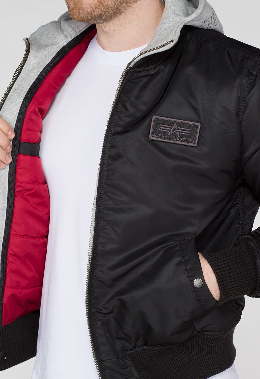 AlphaIndustriesMA-1D-TecJackenBlack-XXL