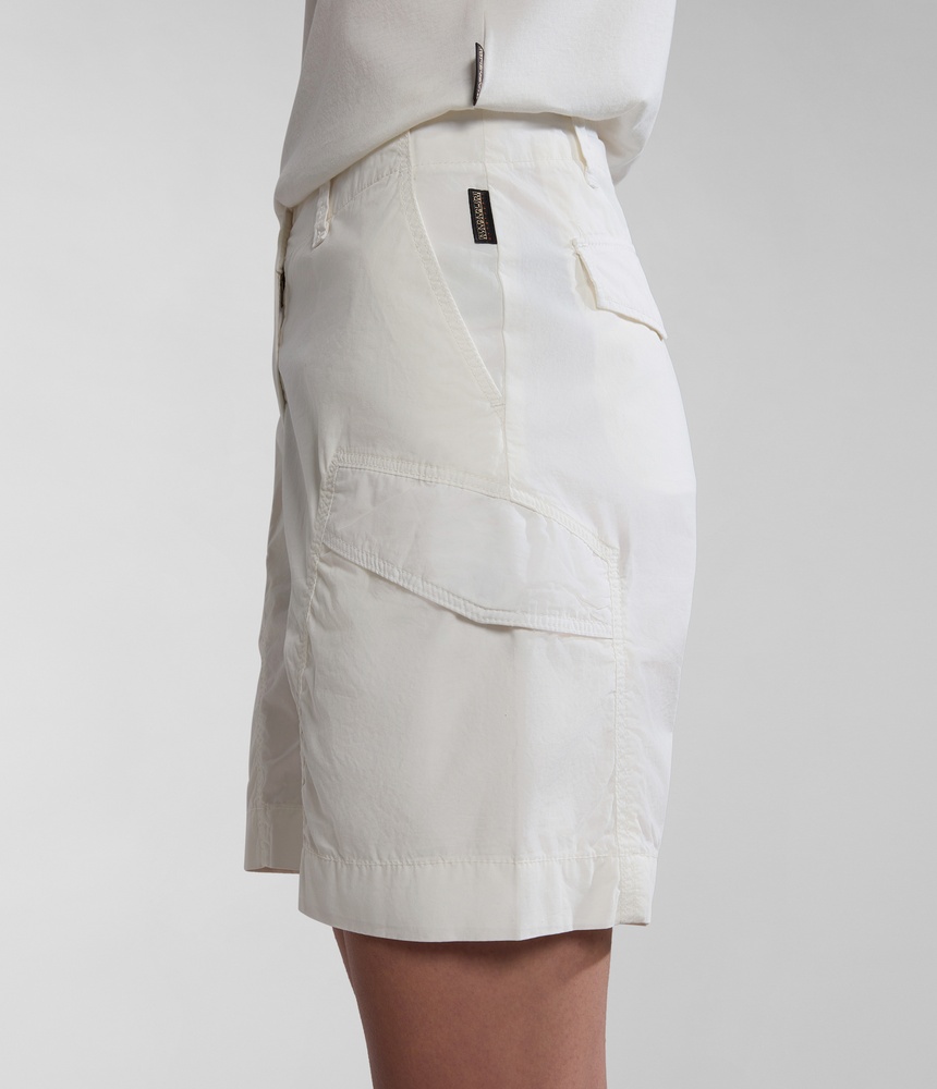 NapapijriDamenBermudashortsNarin5NP0A4H8HWhiteWhisper-W25
