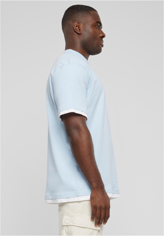 DEFVisibleLayerT-ShirtDFTS237LightBlueWhite-L