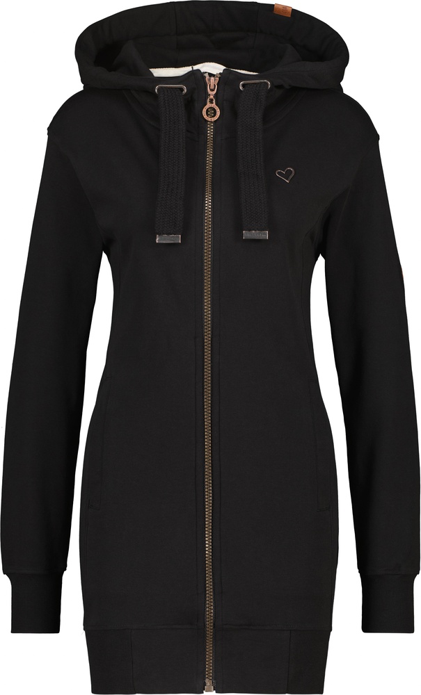 AlifeKickinDamenSweatjackeJasinaAKAHoodedSweatJacket31082-9999Moonless-L