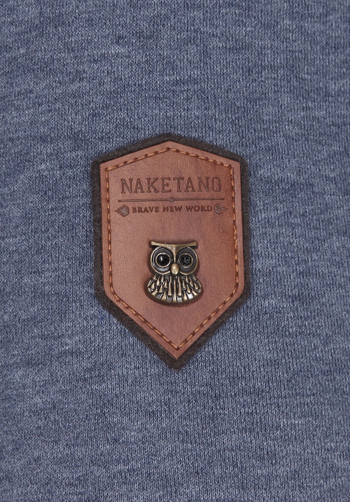 NaketanoDamenHoodieDarth1801-0203IndigoBlueMelange-XS