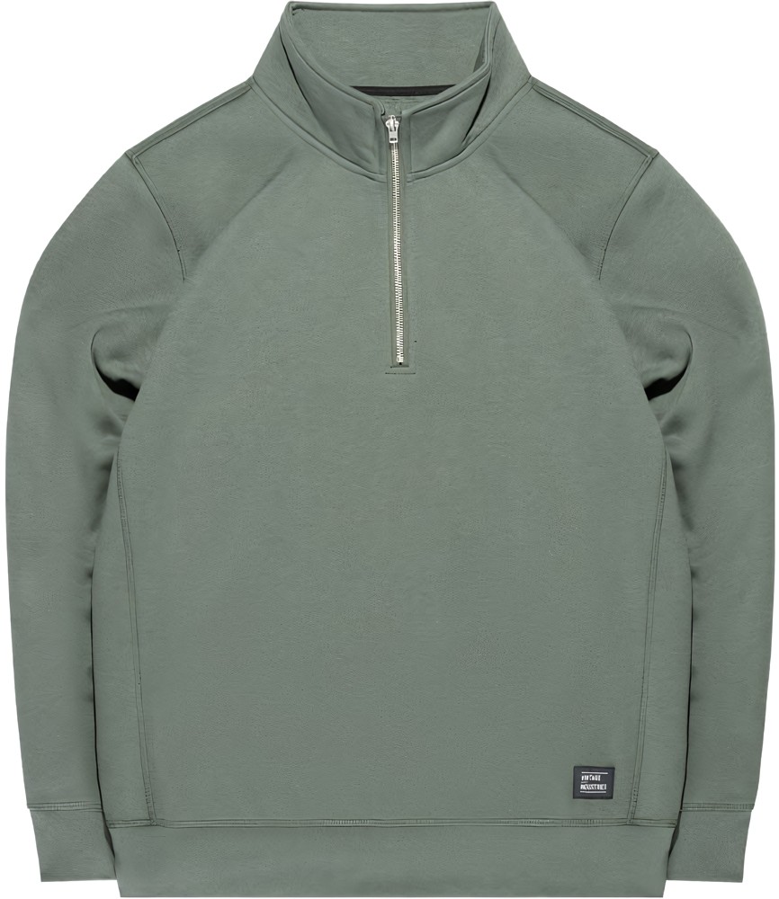 VintageIndustriesZipPulloverBoulderSweater