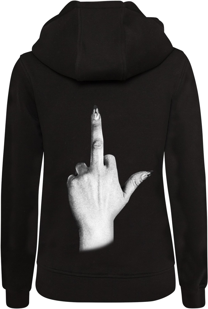 MissTeeDamenIDontGiveAHoodyMST042Black-3XL