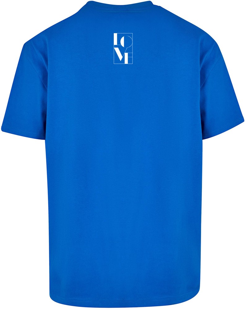 MerchcodeT-ShirtLoveHeavyOversizedTeeCobaltBlue-3XL