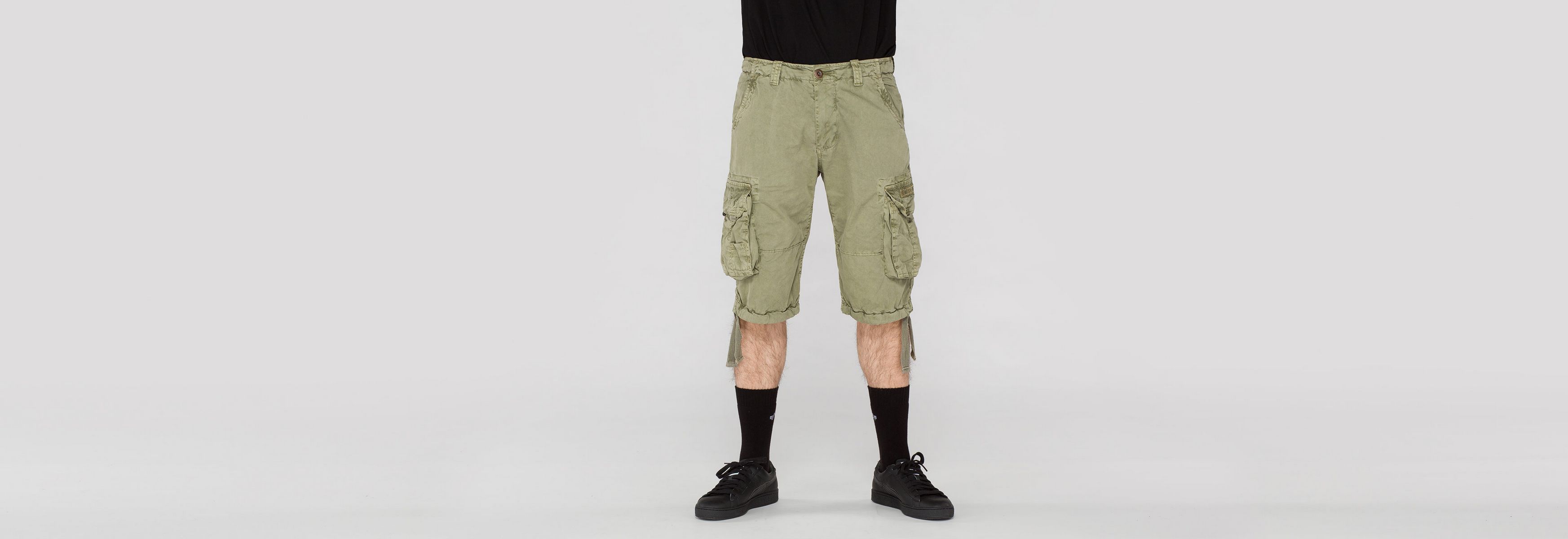 AlphaIndustriesJetShortShortsHoseLightOlive-27