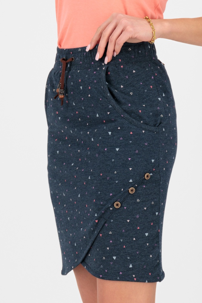 AlifeKickinDamenRockFreizeitkurzLucyAKB62054-2401MarineMelange-XS