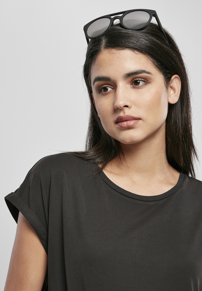 UrbanClassicsDamenT-ShirtLadiesModalExtendedShoulderTeeBlack-3XL